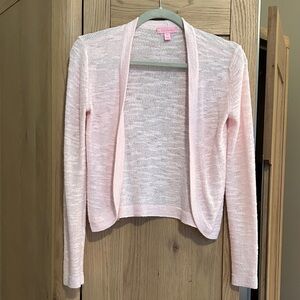 Lilly Pulitzer Soft Pink Cardigan XS